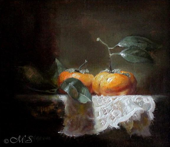 Panoply - a still life oil painting by Margret E. Short