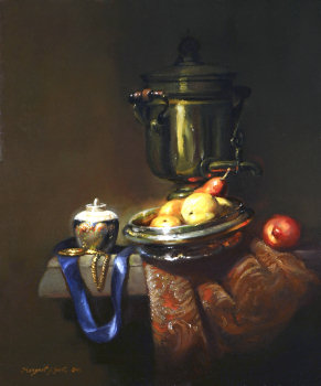 Adriaen's Locket 20x16 inches, Oil on Linen © Margret E. Short, OPA, AWAM