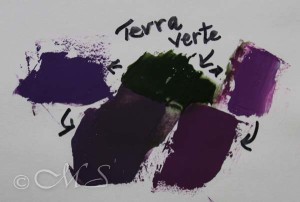 Modern pigment: Williamsburg Terra Verte