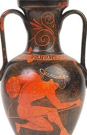 photograph of greek pottery